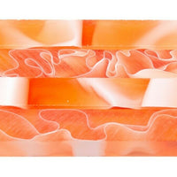 X Peach Water Acrylic Pen Blank 3/4"x3/4"x5" BTWPBM1341 1pc