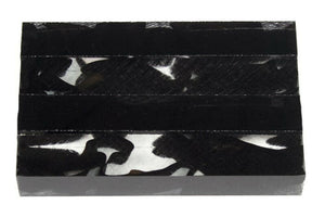 X Black Tie Acrylic Pen Blank 3/4"x3/4"x5" BTWPBM1206 1pc