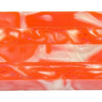 X Frosted Carrot Acrylic Pen Blank 3/4"x3/4"x5" BTWPBM1276 1pc