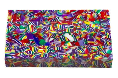 X Waving Flags Acrylic Pen Blank 3/4