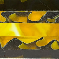 X Bumblebee Water Acrylic Pen Blank 3/4"x3/4"x5" BTWPBM1443 (1 pc)