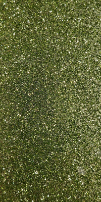 Golden Lime Glitter Acrylic (1pc) 3mmx2
