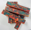 Tie Dye Acrylester #116 1" x 1" x 6" Pen Blank (1 pc)