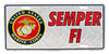 Marines Semper Fi License Plate 12x6 - Wood Acrylic Supply