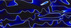 Sapphire Water BTW106KSL Acrylic (1 pc) Knife Scales 3/8" x 1 1/2" x 5"
