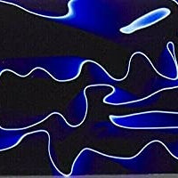 Sapphire Water BTW106KSL Acrylic (1 pc) Knife Scales 3/8" x 1 1/2" x 5"