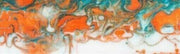 1" x 1 1/2" x 6" Knife Blank (1 pc) Dolphins Acrylester #55