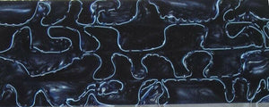 Night Sky BTW80PBL Acrylic (1 pc) Pen/Reel/Razor Blank 5/8"sq x 5" - Wood Acrylic Supply