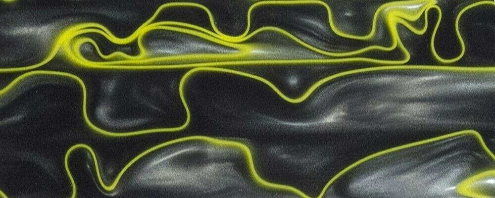 Dark Sun Storm BTW37KB Acrylic Knife Blank 1" x 1 1/2" x 6" Dark Sun Storm BTW37KB - Wood Acrylic Supply