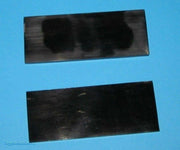 5" X 1 1/2" X 1/4" Polished Buffalo Horn Knife Scales 2 Pcs - Wood Acrylic Supply