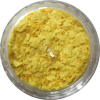 Inlace Inlay Stone Flakes  1pc 3 Gram Jar of  Sunshine Yellow - Wood Acrylic Supply