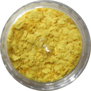Inlace Inlay Stone Flakes  1pc 3 Gram Jar of  Sunshine Yellow - Wood Acrylic Supply