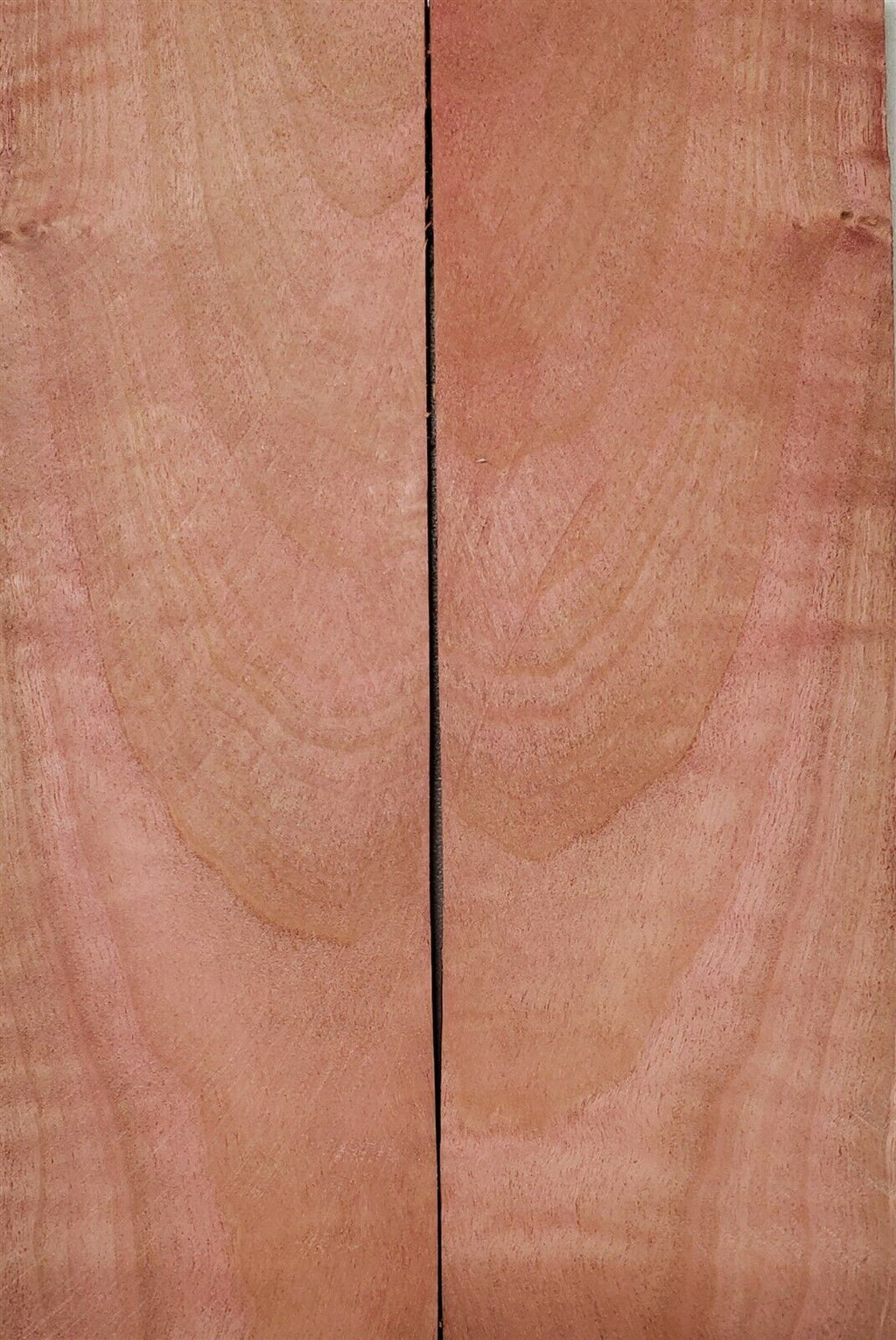 Ivory Red (Pink) (2 pc) Knife Scales 1/4" x 1 1/2" x 6" - (3) - Wood Acrylic Supply