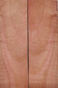 Ivory Red (Pink) (2 pc) Knife Scales 1/4" x 1 1/2" x 6" - (3) - Wood Acrylic Supply