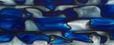 Bright Blue Sea BTW17KSM Acrylic (2 pc) Knife Scale 1/4