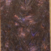 Bronze & Violet Inlace Acryl #02 2 pc Mini Knife Scales 3/16"x1"x5" 001