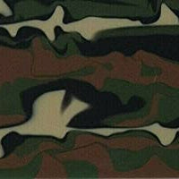 Woodland Camo BTW126KSM Acrylic (2 pc) Knife Scales 1/4" x 1 1/2" x 5"