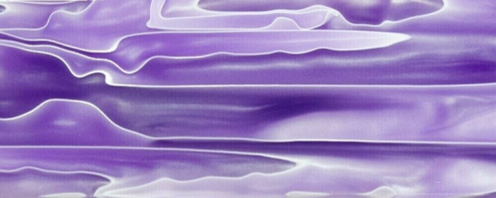Lilac Pearl BTW67KSM Acrylic (2 pc) Knife Scales 1/4" x 1 1/2" x 5"