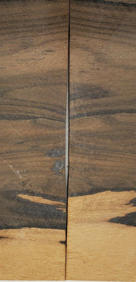 Ziricote Cross Cut (2 pc) Knife Scales 1/4