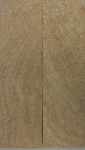 Oak Black Burl (2 pc) Knife Scales 3/8" x 1 1/2" x 5" - 7546 - Wood Acrylic Supply
