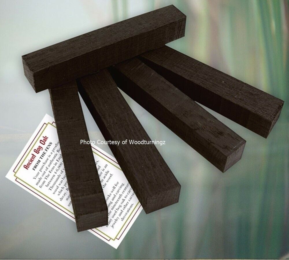 Oak Ancient Bog Certified (1 pc) Pen Blank 1" x 1" x 5" Blanks