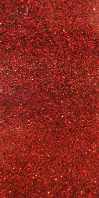 Red Glitter Acrylic (1pc) 3mmx4