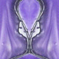 Grape Mesh Acrylic 2 pc Mini Knife 3/16"x3/4"x5" #59 - Wood Acrylic Supply