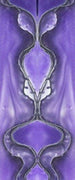 Grape Mesh Acrylic 2 pc Mini Knife 3/16"x3/4"x5" #59 - Wood Acrylic Supply