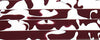 Maroon Pride BTW74KSM Acrylic (2 pc) Knife Scaless 1/4" x 1 1/2" x 5"