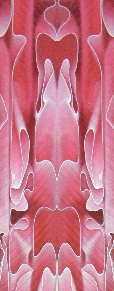 Acrylic Mini Knife Scale 3/16" x 1" x 6" Rose Water BTW - Wood Acrylic Supply
