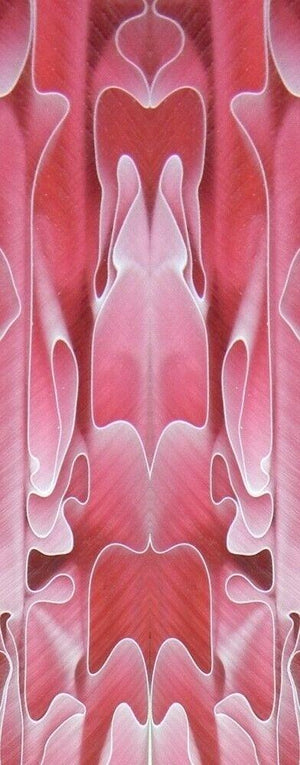 Acrylic Mini Knife Scale 3/16" x 1" x 6" Rose Water BTW - Wood Acrylic Supply