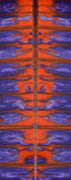 Purple Vortex Genesis Acrylester (2 PC) Mini Knife Scales 3/16 x 3/4 x 5 - Wood Acrylic Supply