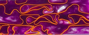 Purple Neon BTW94KSM Acrylic (2 pc) Knife Scaless 1/4" x 1 1/2" x 5"