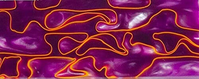 Purple Neon BTW94KSM Acrylic (2 pc) Knife Scaless 1/4