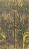 Banana Grape Inlace Acry LSU #39 (2 pc) Knife Scales  3/8"x1 1/2"x5"    001 - Wood Acrylic Supply