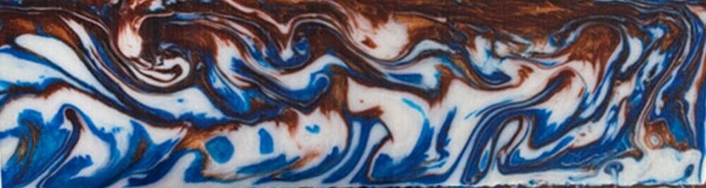 Copper Canyon Acrylester #129 (2 pc) Knife Scales 3/8" x 1 1/2" x 5"