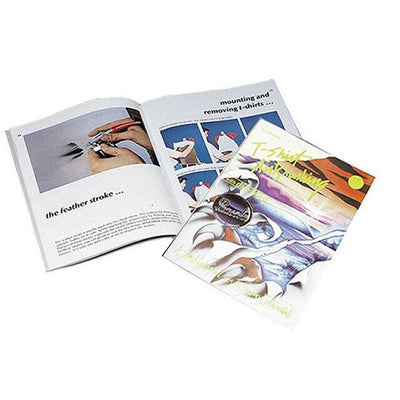 T-Shirt Airbrushing Book TSA Paasche - Wood Acrylic Supply