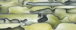 Gold Dust II BTW59KSL Acrylic (2 pc) Knife Scaless 3/8" x 1 1/2" x 5"