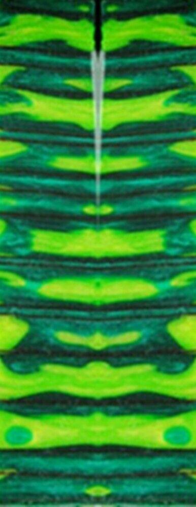 Melon Madness Genesis Acrylester (2 PC) Mini Knife Scales 3/16 x 3/4 x 5 - Wood Acrylic Supply