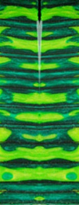 Melon Madness Genesis Acrylester (2 PC) Mini Knife Scales 3/16 x 3/4 x 5 - Wood Acrylic Supply