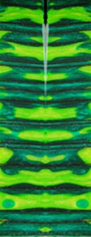 Melon Madness Genesis Acrylester (2 PC) Mini Knife Scales 3/16 x 3/4 x 5 - Wood Acrylic Supply