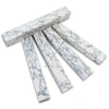 SimStone - 04 White Marble Pen Blank 3/4" x 5" (1 pc) - Wood Acrylic Supply