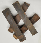 Ziricote Cross Cut (1 pc) Pen/Reel/Razor Blank 1"sq x 6" - (29) - Wood Acrylic Supply