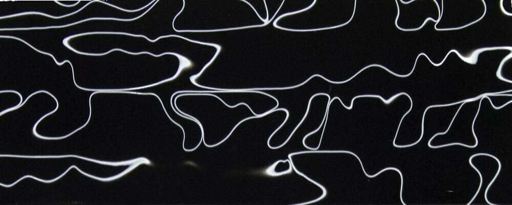 Pitch Black BTW87KSS Acrylic (2 pc) Knife Scale 3/16" x 1 1/2" x 6" Pitch Black BTW87KSS - Wood Acrylic Supply