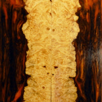 Box Elder Stabilized w Alumilite (2 pc) Knife Scales 3/8" x 1 3/4" x 5" - (9) - Wood Acrylic Supply