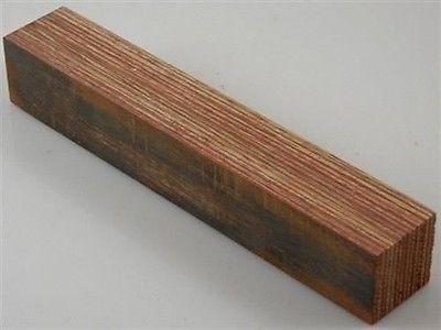 Laminated Brown/Brown 1 pc Pen Blank 3/4