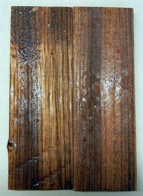 Zebrawood Stabilized (2 pc) Knife Scales 3/8