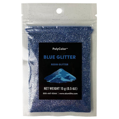 Alumilite Polycolor Blue Glitter 0.5oz (15g)