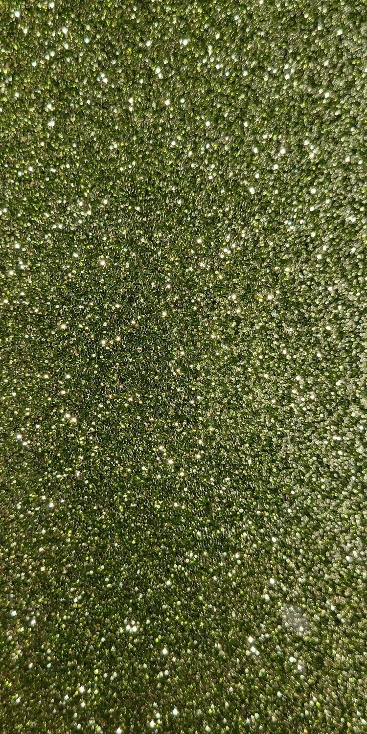 Golden Lime Glitter Acrylic (1pc) 3mmx4"x6" Jewelry Crafts Inlay