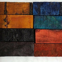 Dyed Stabilized Pen Blank Short Assortment (8 pc) 3/4" sq x 2 3/4"+